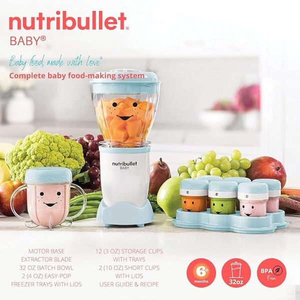 Nutribullet Baby - The Complete Baby Food Prep System - Image 2