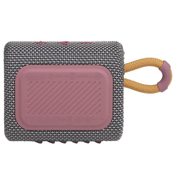 JBL Go 3 Eco - Portable Mini Bluetooth Speaker, big audio and punchy bass, IP67 waterproof and dustproof, 5 hours of playtime, Made in part with recycled materials (Eco Blue) - Image 35
