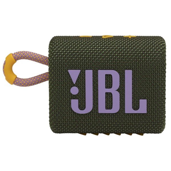 JBL Go 3 Eco - Portable Mini Bluetooth Speaker, big audio and punchy bass, IP67 waterproof and dustproof, 5 hours of playtime, Made in part with recycled materials (Eco Blue) - Image 49