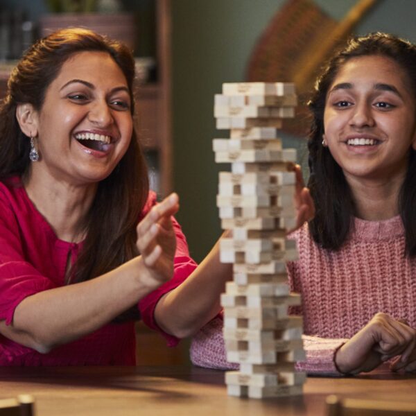 Jenga Game | The Original Wood Block Game with Genuine Hardwood Blocks | Stacking Tower Game | Ages 6+ | 1 or More Players | Party Games for Kids | Family Games - Image 6