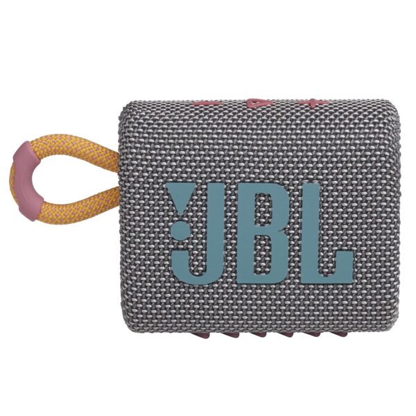 JBL Go 3 Eco - Portable Mini Bluetooth Speaker, big audio and punchy bass, IP67 waterproof and dustproof, 5 hours of playtime, Made in part with recycled materials (Eco Blue) - Image 33