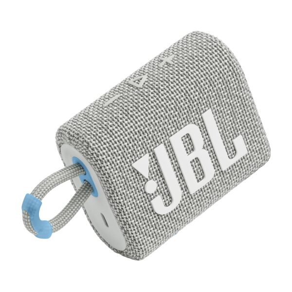 JBL Go 3 Eco - Portable Mini Bluetooth Speaker, big audio and punchy bass, IP67 waterproof and dustproof, 5 hours of playtime, Made in part with recycled materials (Eco Blue) - Image 72