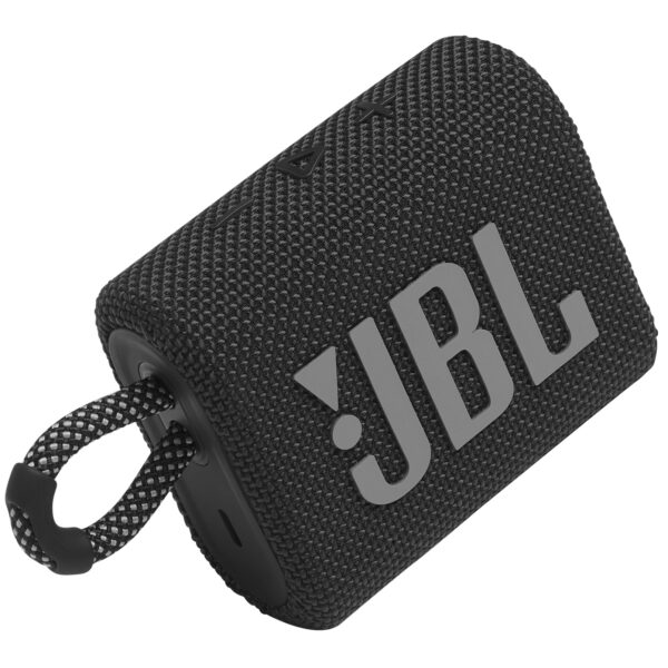 JBL Go 3 Eco - Portable Mini Bluetooth Speaker, big audio and punchy bass, IP67 waterproof and dustproof, 5 hours of playtime, Made in part with recycled materials (Eco Blue) - Image 18