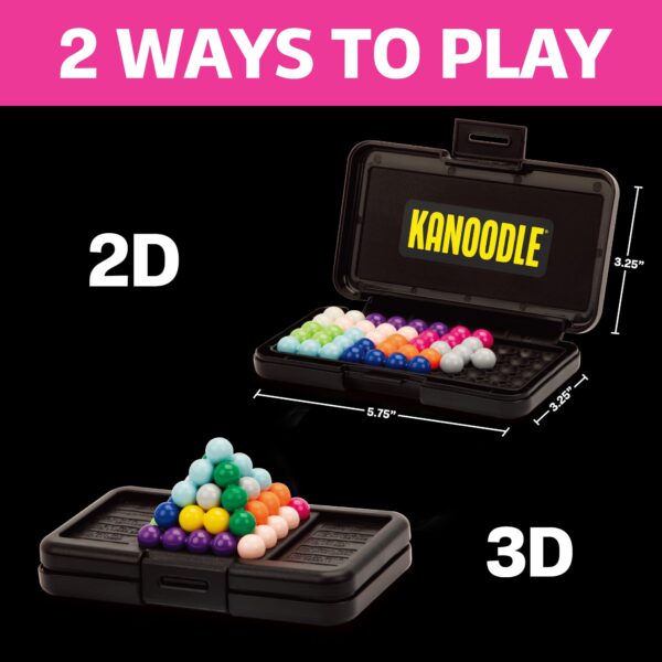 Educational Insights Kanoodle 3D Brain Teaser Puzzle for Ages 7+ Brain Games for Kids and Adults, Travel Games - Image 6