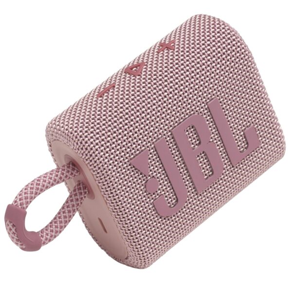 JBL Go 3 Eco - Portable Mini Bluetooth Speaker, big audio and punchy bass, IP67 waterproof and dustproof, 5 hours of playtime, Made in part with recycled materials (Eco Blue) - Image 81