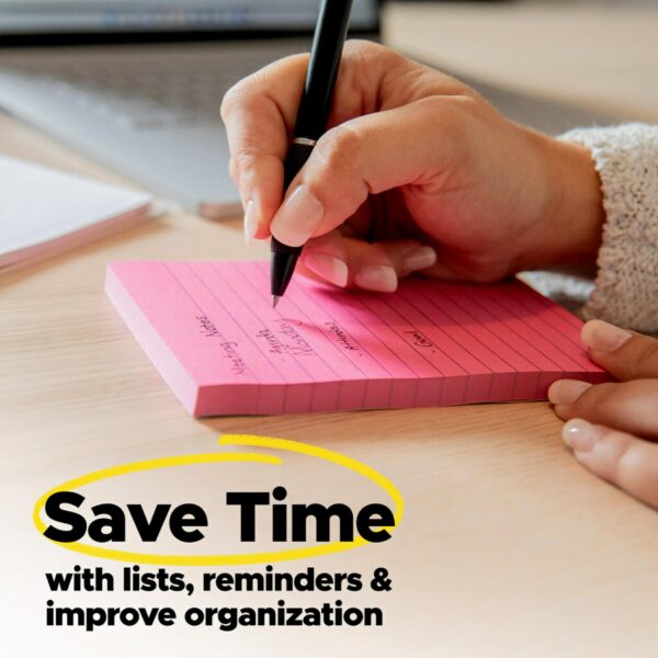 Post-it Super Sticky Notes, Limited Edition Color Collection, 3x3 in, 15 Pads/Pack, 45 Sheets/Pad - Image 8