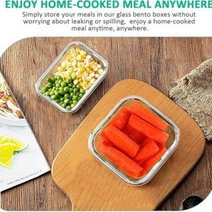 24-Piece Glass Food Storage Containers Set - Airtight and Stackable Meal Prep Containers