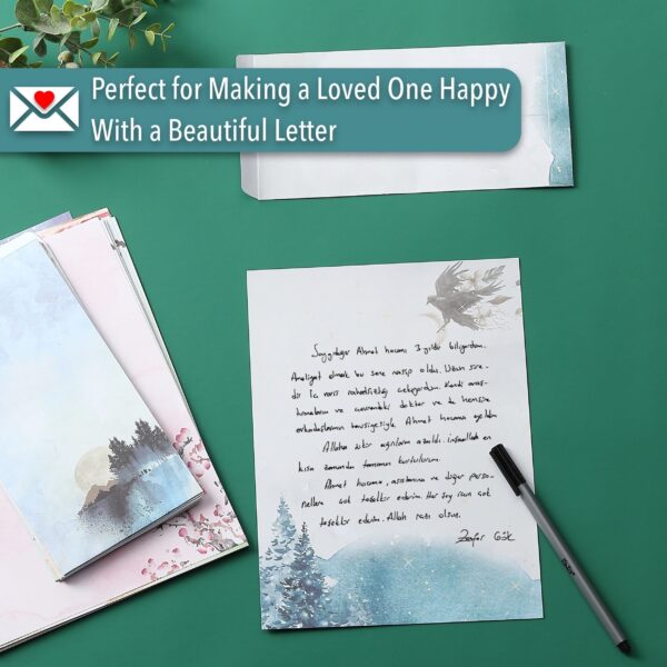 Mr. Pen- Stationery Writing Paper with Envelopes, 60 Letter Writing Paper with 30 Envelopes, Cute Stationary Set for Writing Letters, Stationary Paper, Writing Paper Stationary, Letter Set - Image 48