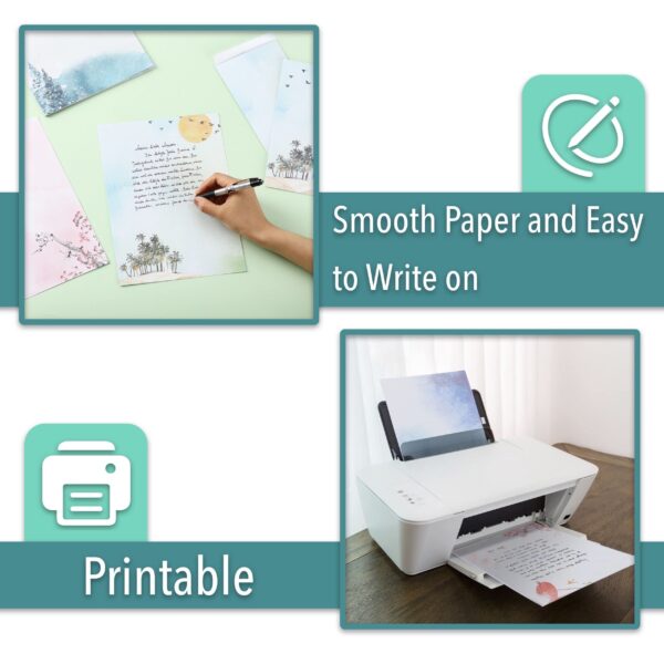 Mr. Pen- Stationery Writing Paper with Envelopes, 60 Letter Writing Paper with 30 Envelopes, Cute Stationary Set for Writing Letters, Stationary Paper, Writing Paper Stationary, Letter Set - Image 47