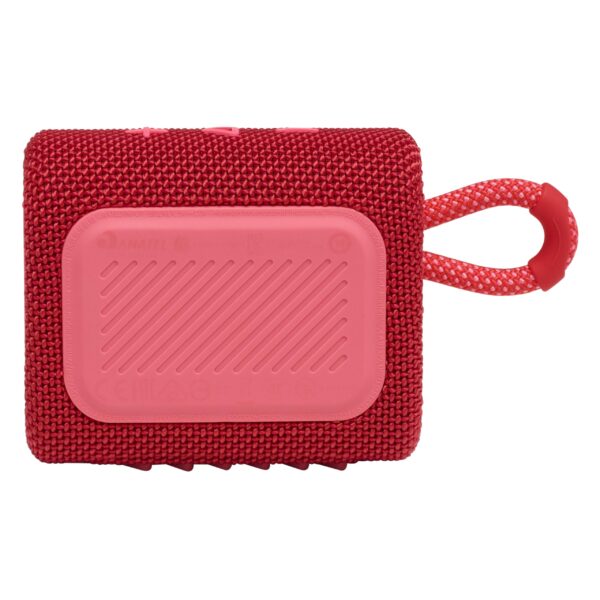 JBL Go 3 Eco - Portable Mini Bluetooth Speaker, big audio and punchy bass, IP67 waterproof and dustproof, 5 hours of playtime, Made in part with recycled materials (Eco Blue) - Image 2