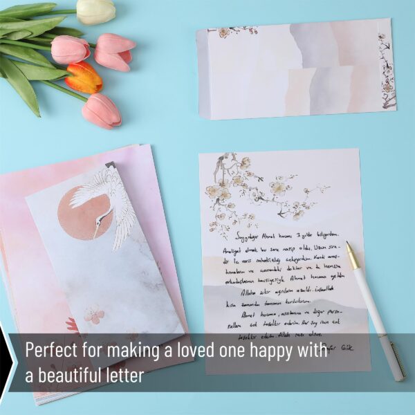 Mr. Pen- Stationery Writing Paper with Envelopes, 60 Letter Writing Paper with 30 Envelopes, Cute Stationary Set for Writing Letters, Stationary Paper, Writing Paper Stationary, Letter Set - Image 26