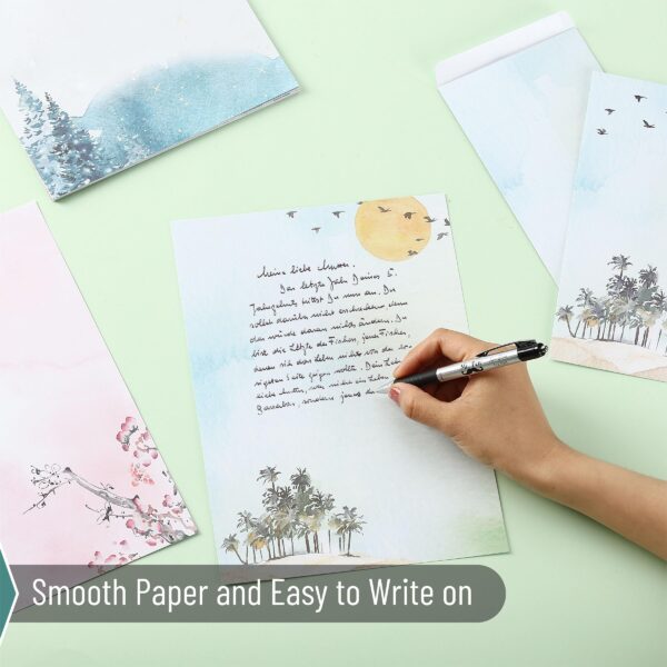 Mr. Pen- Stationery Writing Paper with Envelopes, 60 Letter Writing Paper with 30 Envelopes, Cute Stationary Set for Writing Letters, Stationary Paper, Writing Paper Stationary, Letter Set - Image 32