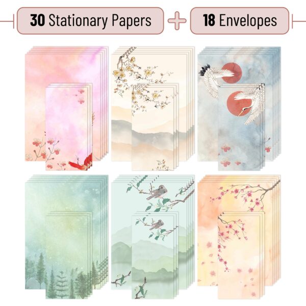 Mr. Pen- Stationery Writing Paper with Envelopes, 60 Letter Writing Paper with 30 Envelopes, Cute Stationary Set for Writing Letters, Stationary Paper, Writing Paper Stationary, Letter Set - Image 23