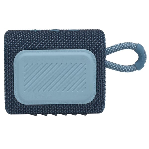 JBL Go 3 Eco - Portable Mini Bluetooth Speaker, big audio and punchy bass, IP67 waterproof and dustproof, 5 hours of playtime, Made in part with recycled materials (Eco Blue) - Image 10