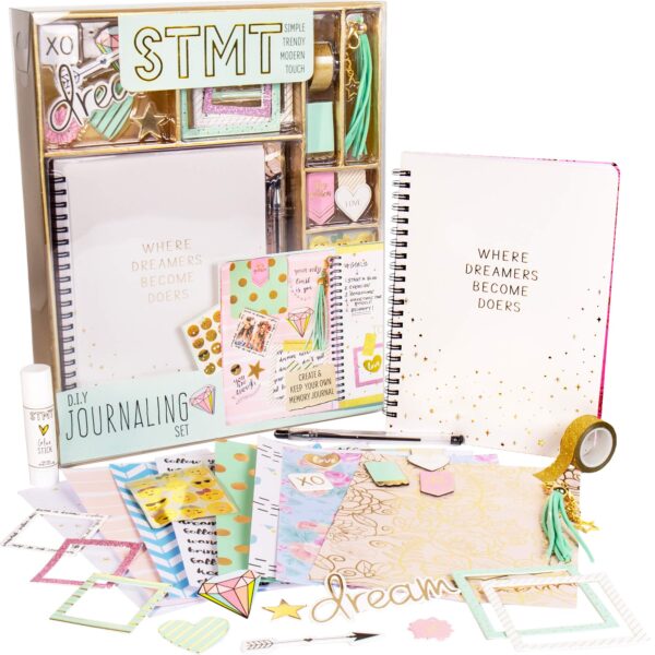 STMT D.I.Y. Dreamers Become Doers Journaling Set, Stationery Set, Bullet Journal Kit, Journaling Kit, Journals for Teen Girls, DIY Journal Set for Girls Ages - 8+ - Image 7