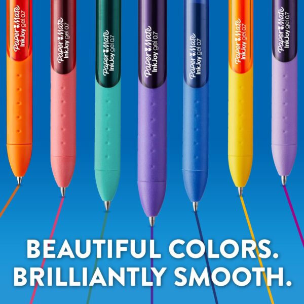 Paper Mate InkJoy Gel Pens, Medium Point, Assorted Colors, Set of 14 - Image 3